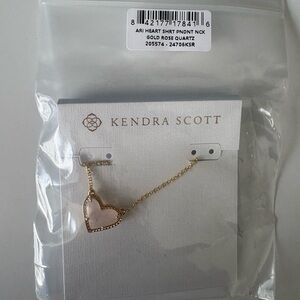 Kendra Scott Gold Heart Pendant Necklace